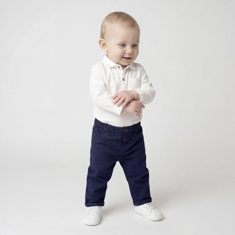 Conjunto Body Más Pantalón Bebé Niño