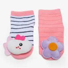 YAMP - 2 Pares Calcetines Algodón Unisex Bebé