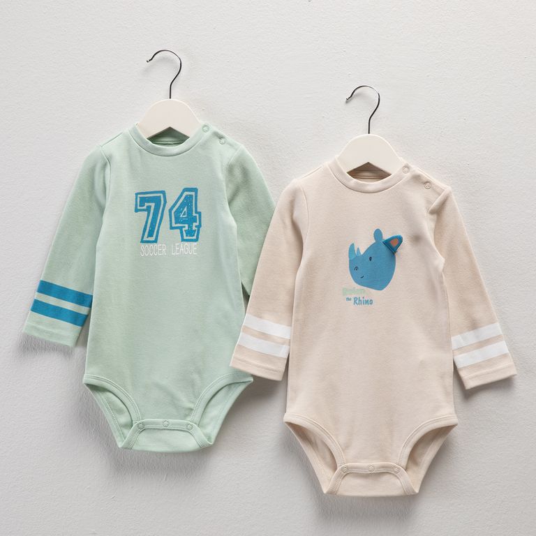 Pack de 2 Bodys Bebé Niño