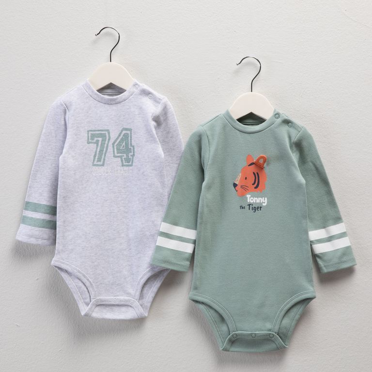 Pack de 2 Bodys Bebé Niño