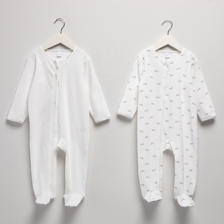 Pack 2 Pijamas Bebé Niño Plush