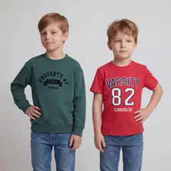 CONIGLIO - Pack Polerón Más Polera Niño