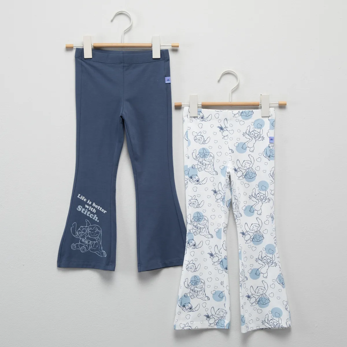 LILO & STITCH - Pack de 2 Calzas Niña Lilo & Stitch