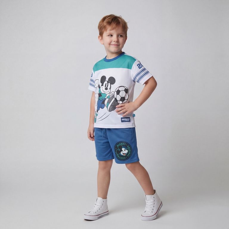 Conjunto Deportivo Niño Polera Más Short