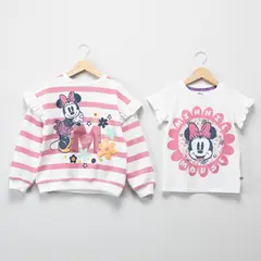 MINNIE - Pack Polerón Más Polera Niña