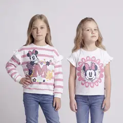 MINNIE - Pack Polerón Más Polera Niña