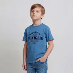 CONIGLIO - Polera Manga Corta Niño