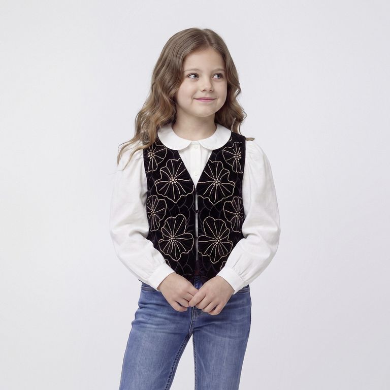 Chaqueta Niña Sin Mangas