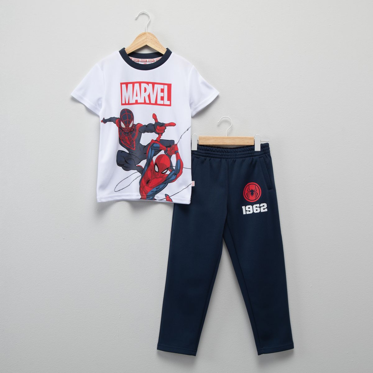 SPIDER-MAN - Conjunto Deportivo Niño Polera Más Pantalón De Buzo Spiderman