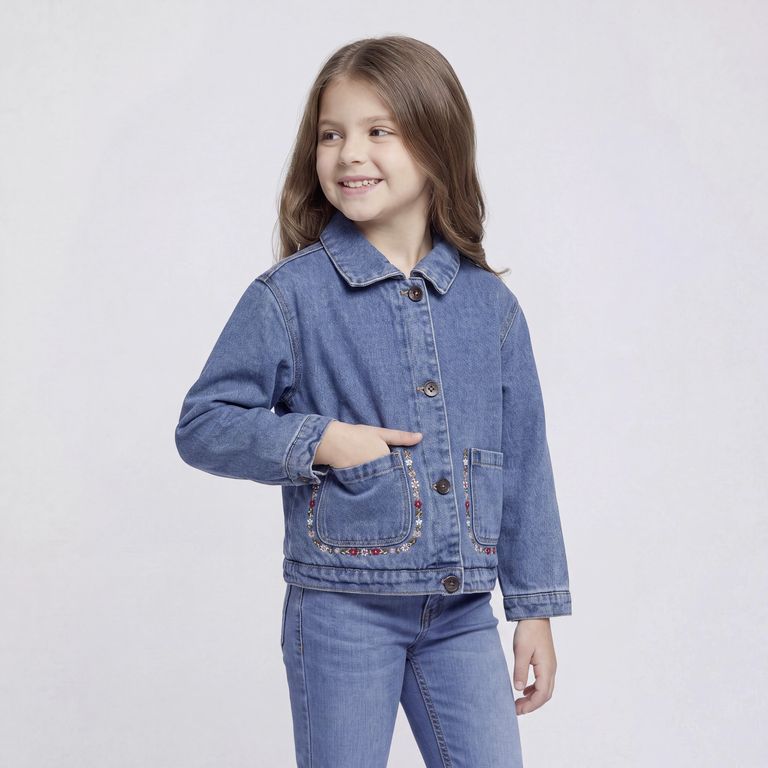 Chaqueta Jeans Niña Interior Chiporro