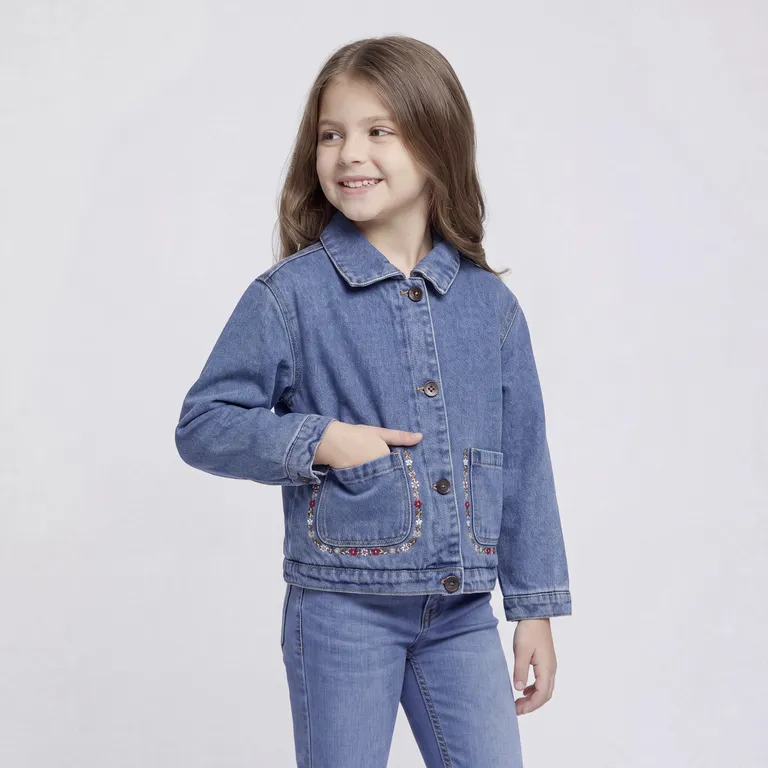 Chaqueta Jeans Niña Interior Chiporro
