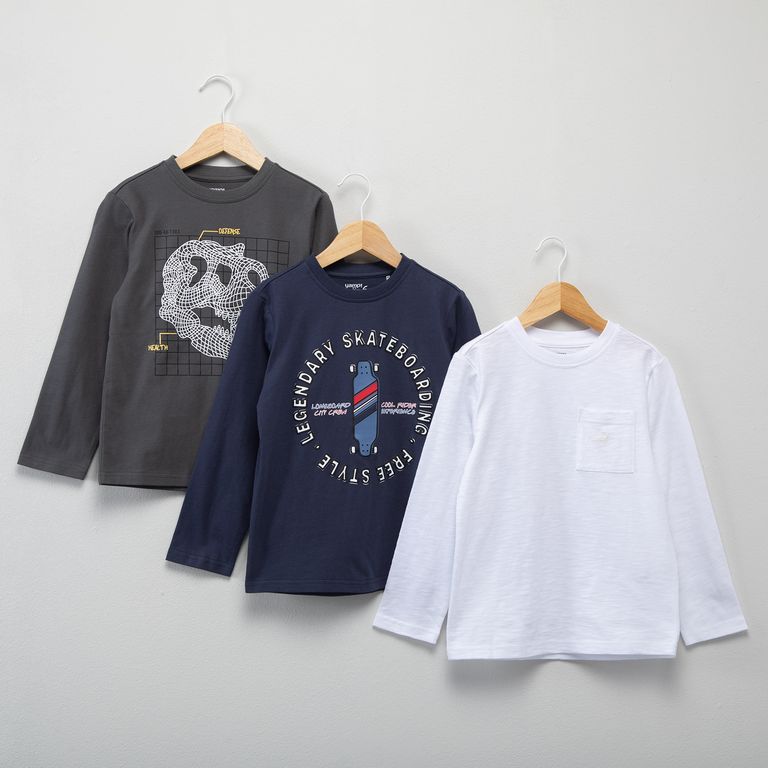 Pack de 3 Poleras Niño