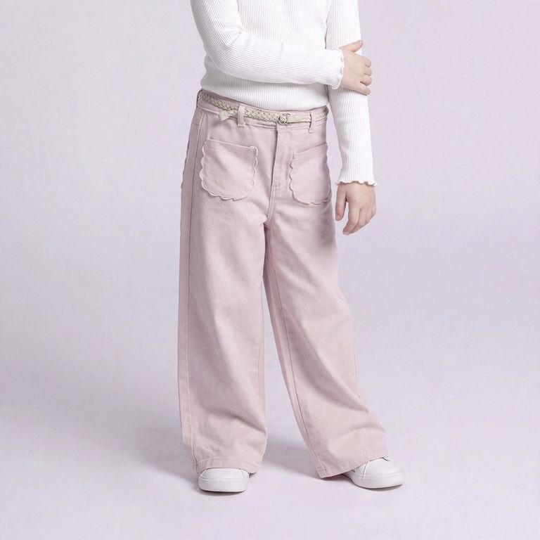 Pantalón Más Cinturón Niña