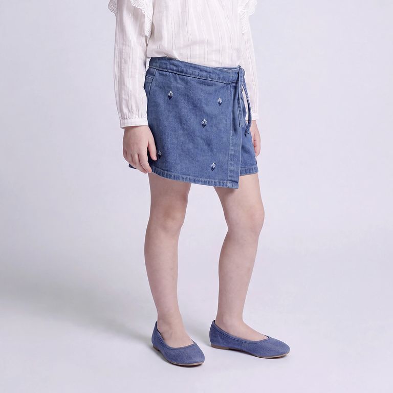 Falda Short Niña