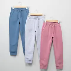 YAMP - Pack 3 Pantalones de Buzo Niña