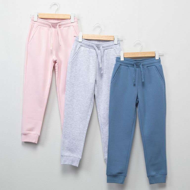 Pack 3 Pantalones de Buzo Niña