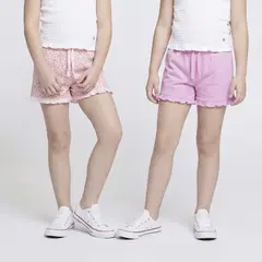 YAMP - Pack de 2 Shorts Niña