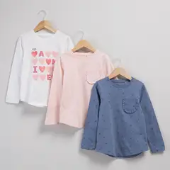 YAMP - Pack de 3 Poleras Niña