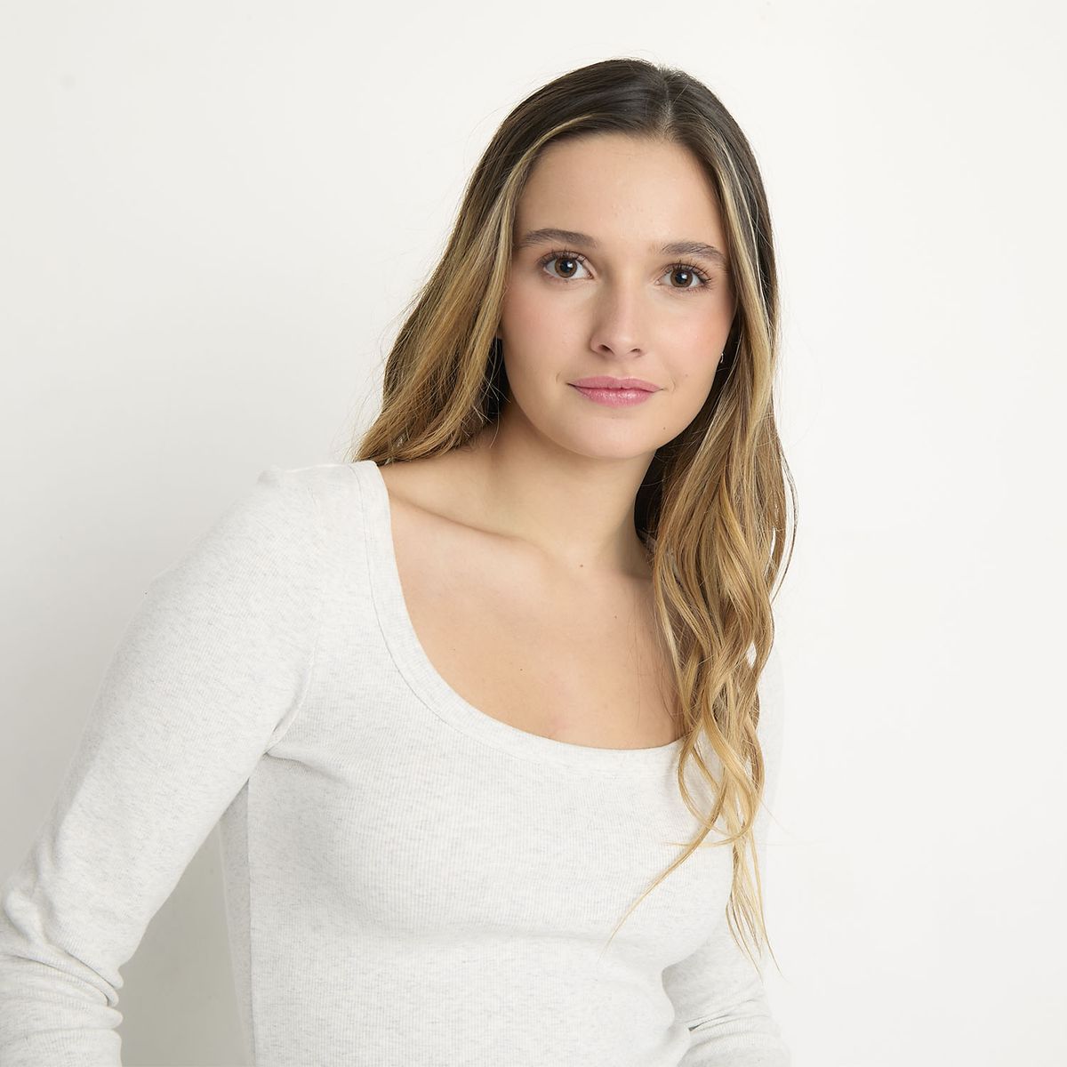 SYBILLA - Polera Manga Larga Mujer Sybilla