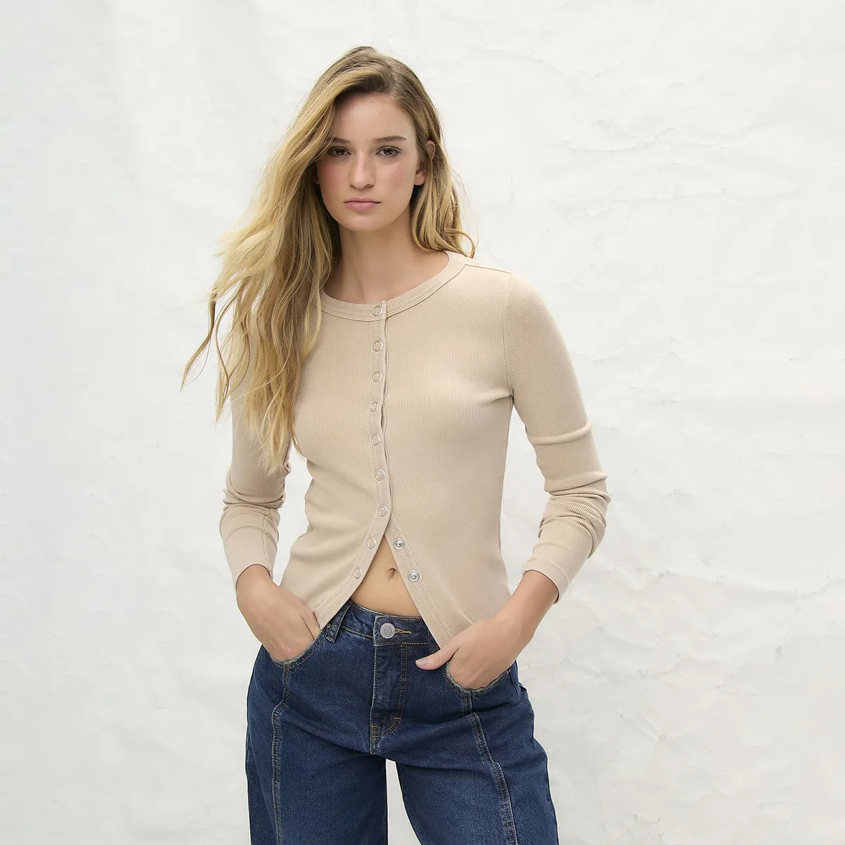AMERICANINO - Polera Manga Larga Mujer Americanino
