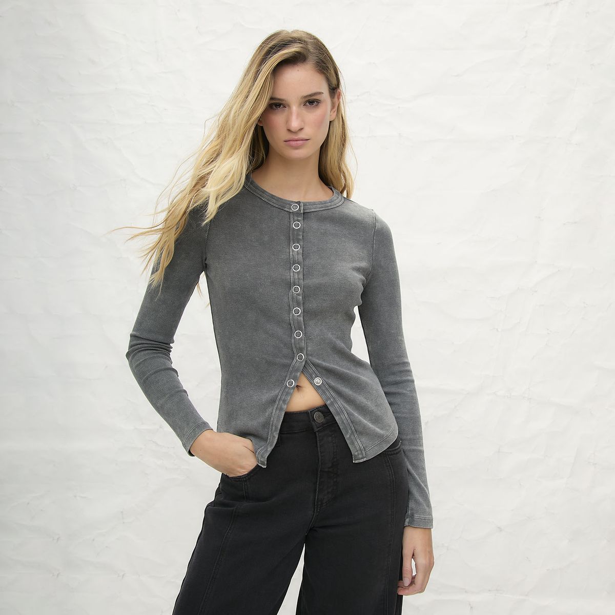 AMERICANINO - Polera Manga Larga Mujer Americanino
