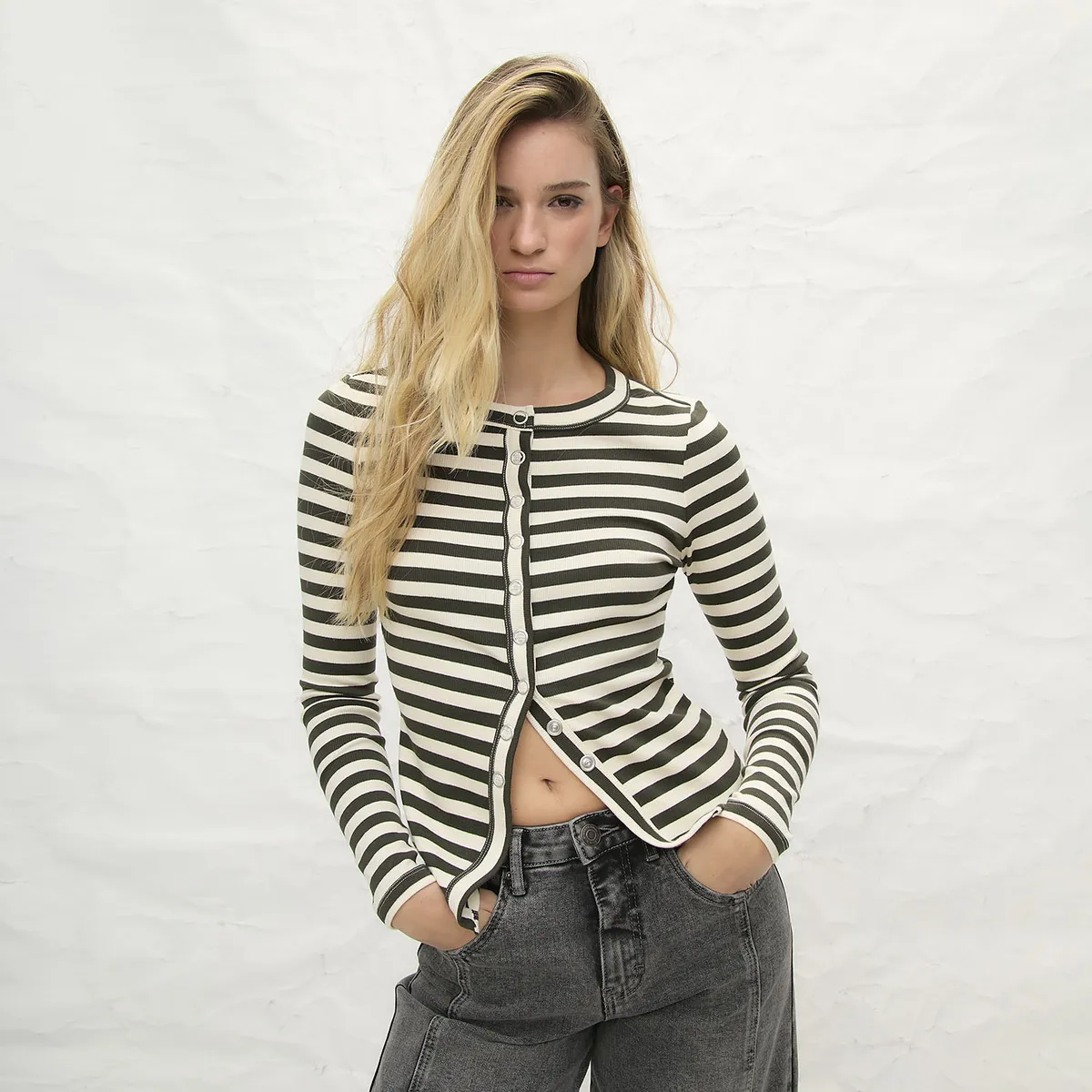 AMERICANINO - Polera Manga Larga Mujer Americanino