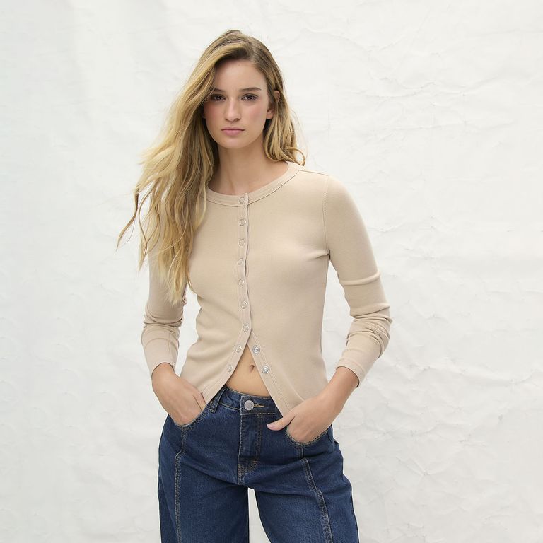 Polera Manga Larga Mujer