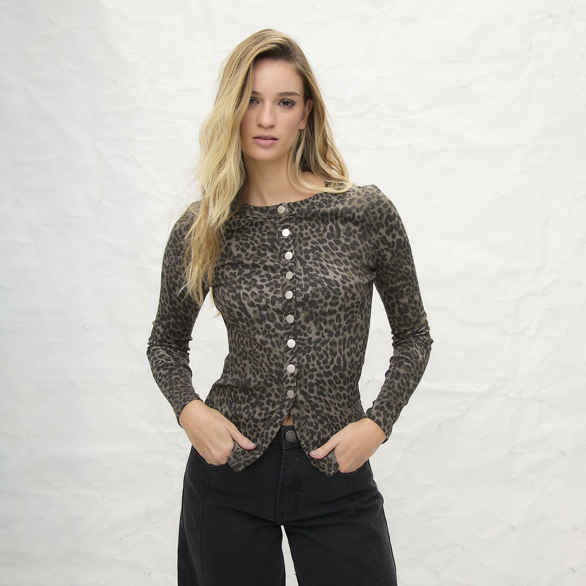 AMERICANINO - Polera Manga Larga Mujer Americanino