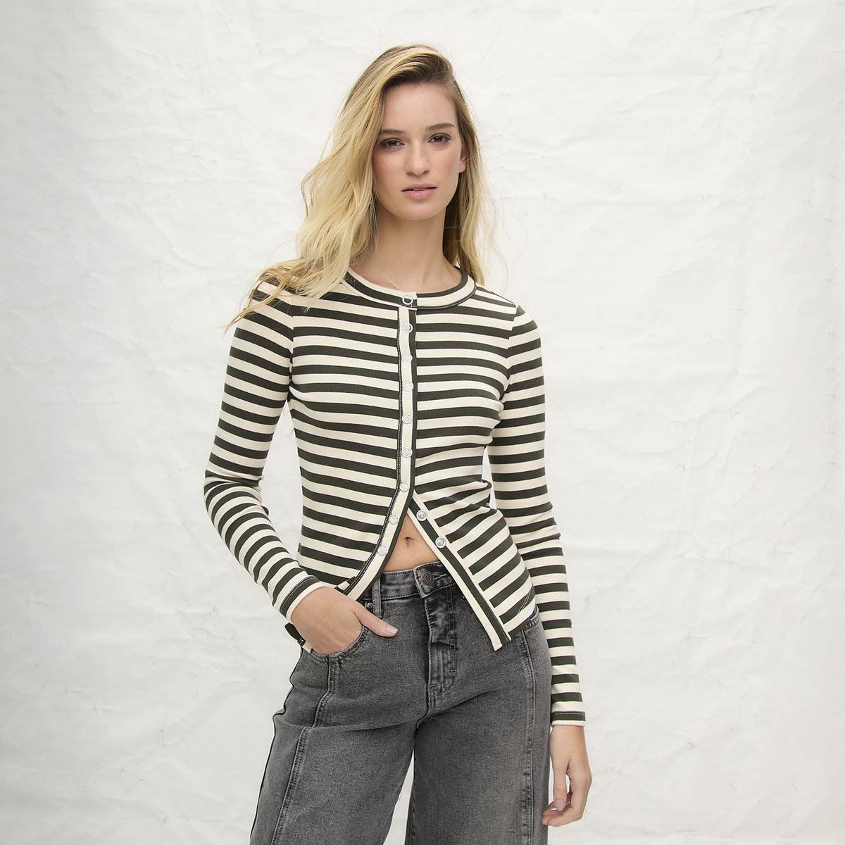 AMERICANINO - Polera Manga Larga Mujer Americanino