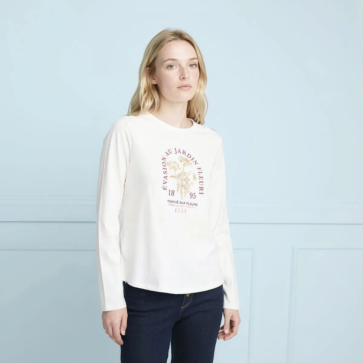 ELLE - Polera Mujer Elle