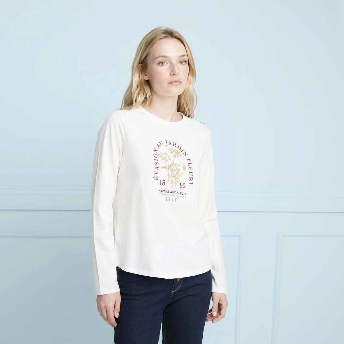 ELLE - Polera Mujer Elle