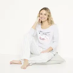 SYBILLA - Polera De Pijama Algodón Mujer