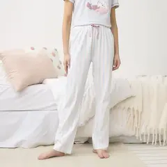 SYBILLA - Pantalón De Pijama Algodón Mujer