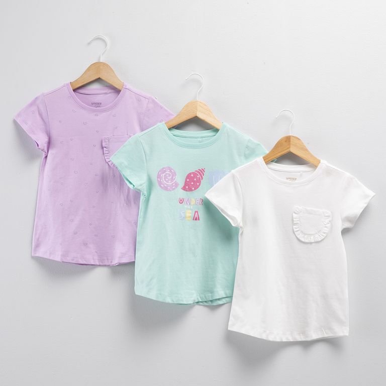 Pack de 3 Poleras Niña