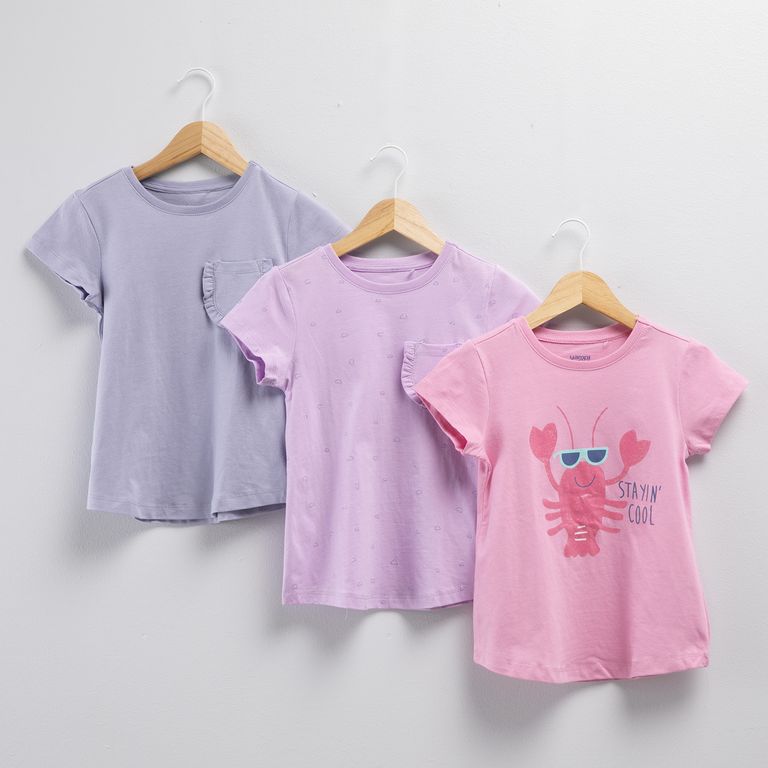 Pack de 3 Poleras Niña