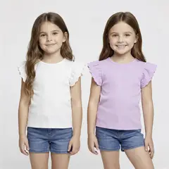 YAMP - Pack de 2 Poleras Niña