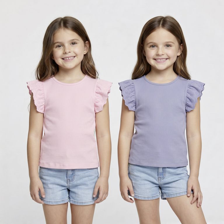 Pack de 2 Poleras Niña