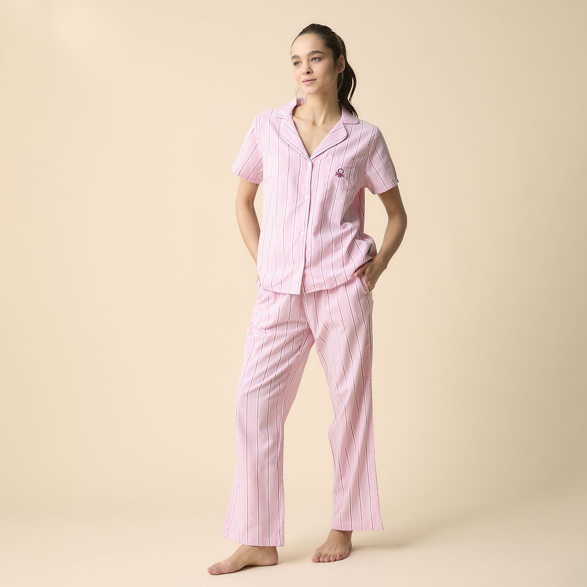 BENETTON - Pijama Algodón Mujer Benetton