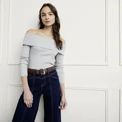 BASEMENT - Sweater Off Shoulder Mujer
