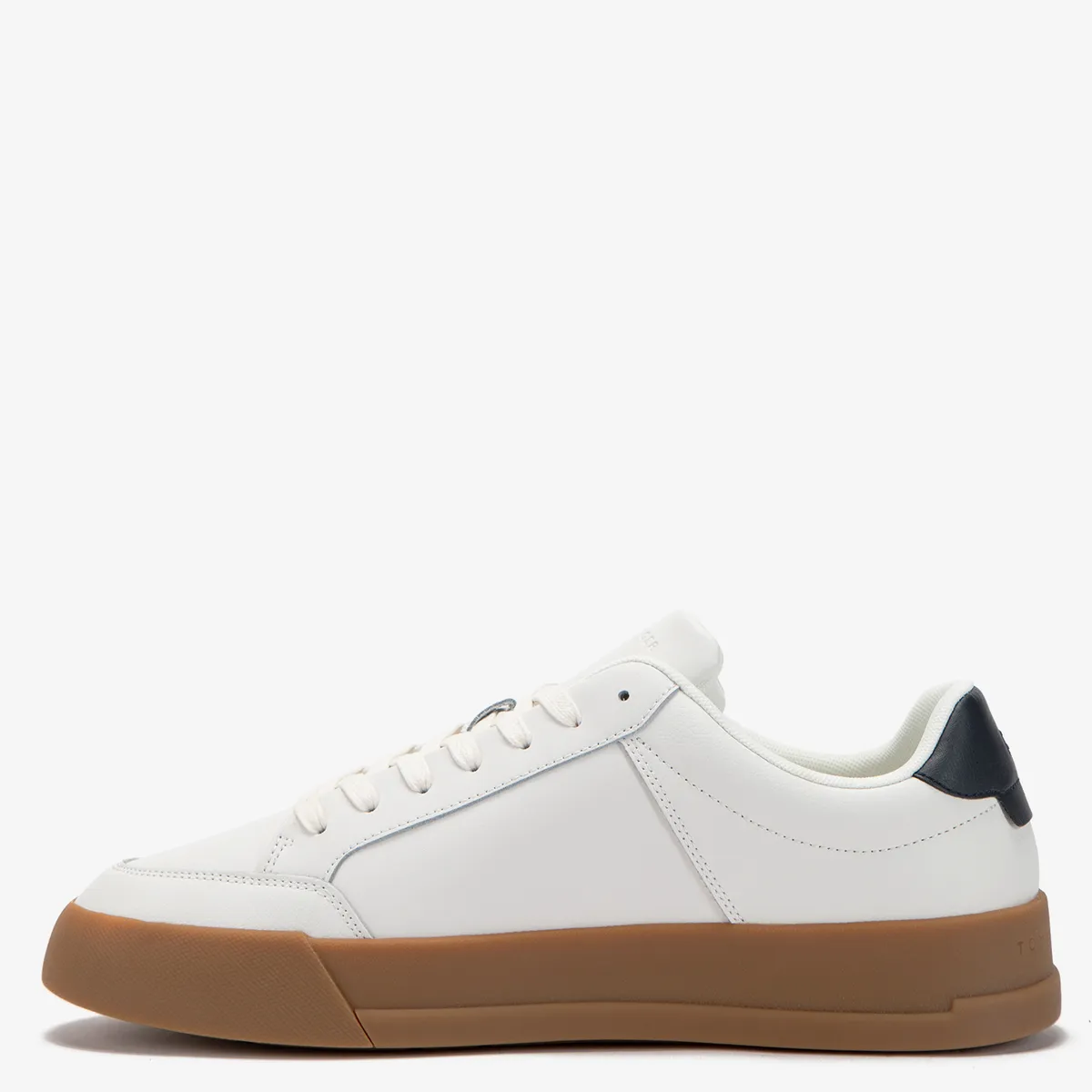 TOMMY HILFIGER - Zapatilla Urbana Hombre Cuero Blanco Tommy Hilfiger