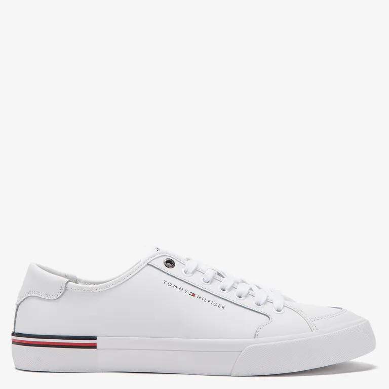 TOMMY HILFIGER Zapatilla Urbana Hombre Cuero Blanco
