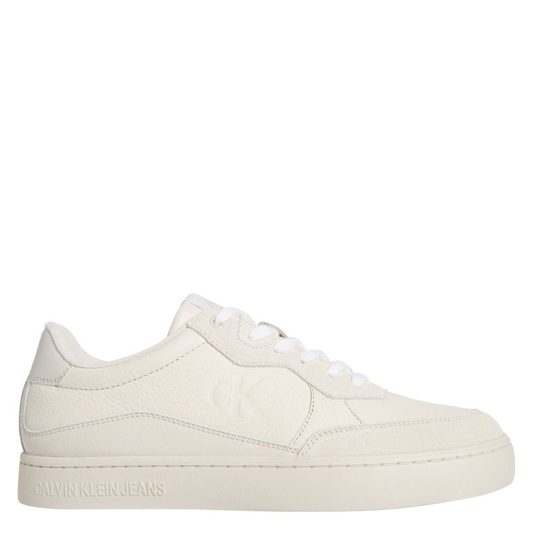 CALVIN KLEIN Zapatilla Urbana Hombre Cuero Beige