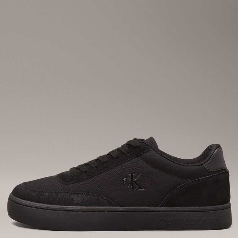 CALVIN KLEIN Zapatilla Urbana Hombre Cuero Negro