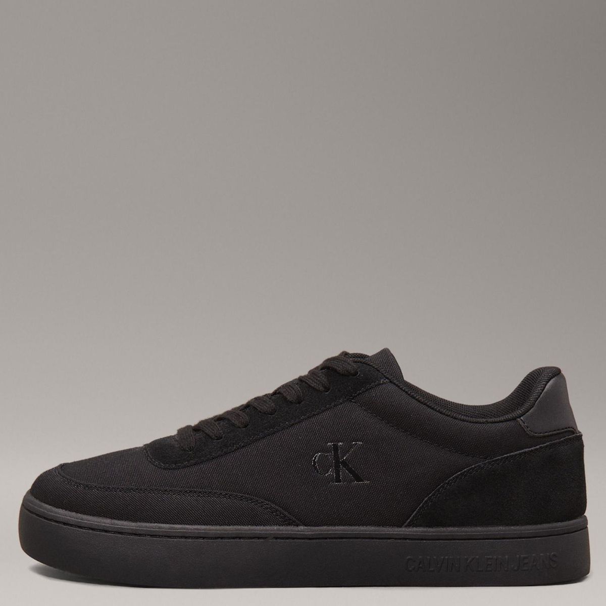 CALVIN KLEIN - Zapatilla Urbana Hombre Cuero Negro Calvin Klein