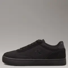 CALVIN KLEIN - Zapatilla Urbana Hombre Cuero Negro