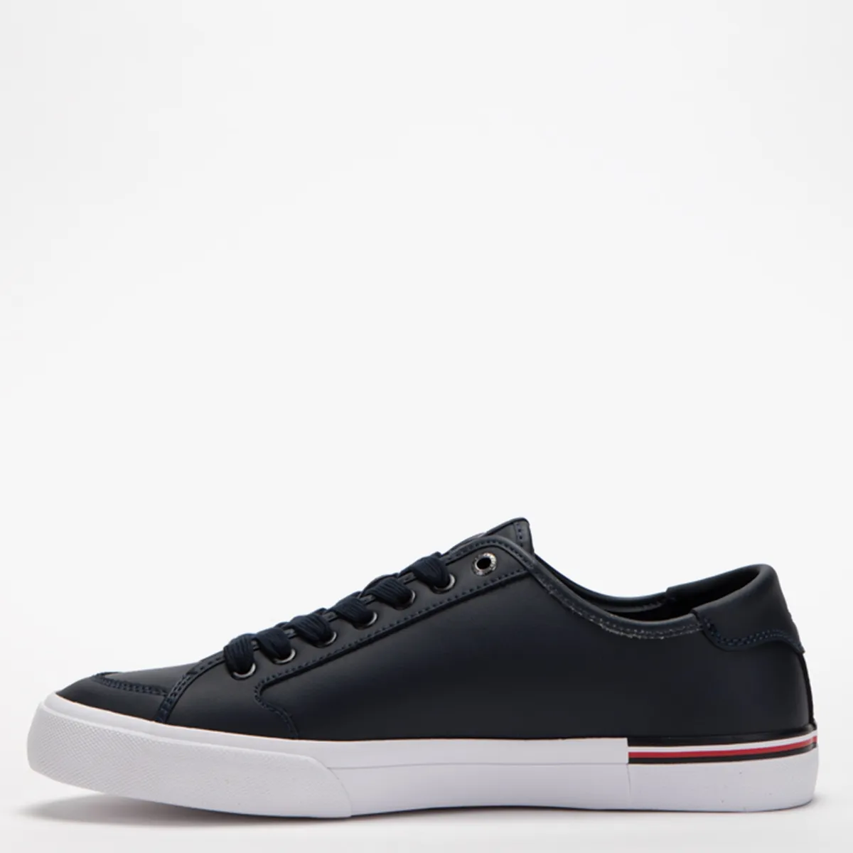 TOMMY HILFIGER - Zapatilla Urbana Hombre Cuero Azul Tommy Hilfiger