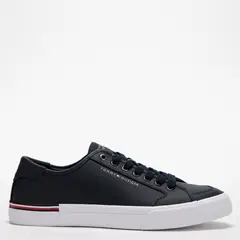 TOMMY HILFIGER - Zapatilla Urbana Hombre Cuero Azul