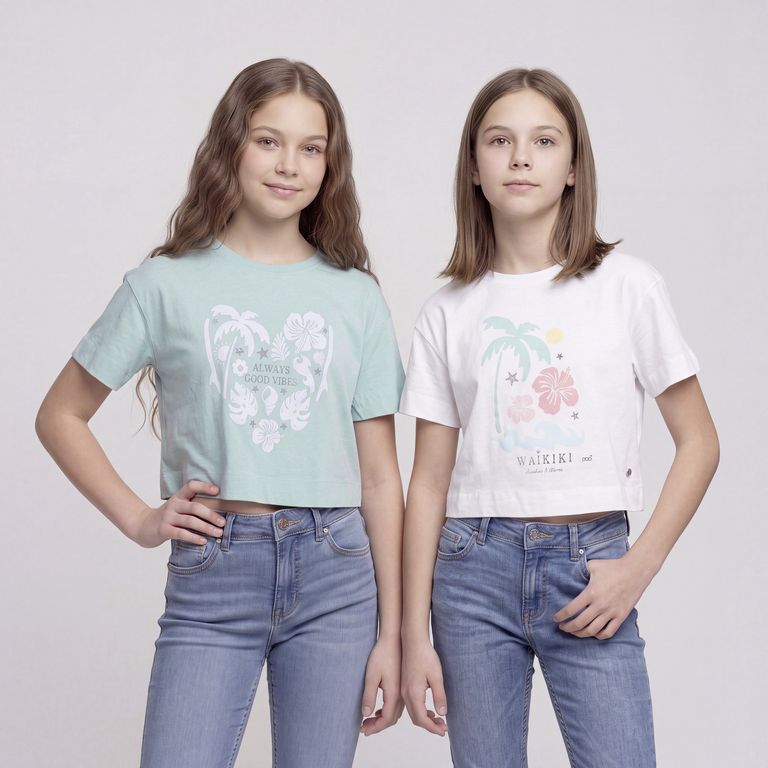 Pack de 2 Poleras Niña