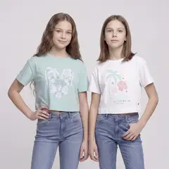 DOO AUSTRALIA - Pack de 2 Poleras Niña