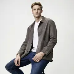 WOLF&HANK - Chaqueta Cuero Hombre Wolf & Hank